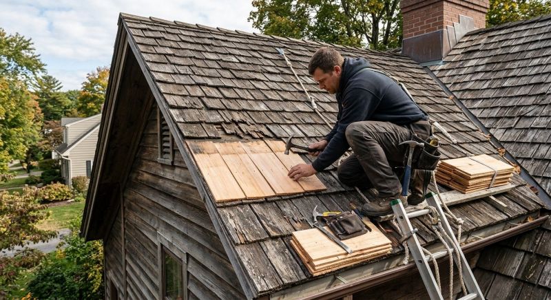 Wood Shingles Repair in Seaford, DE