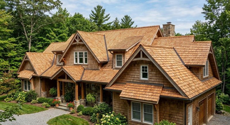 Wooden Roof Installation in Seaford, DE